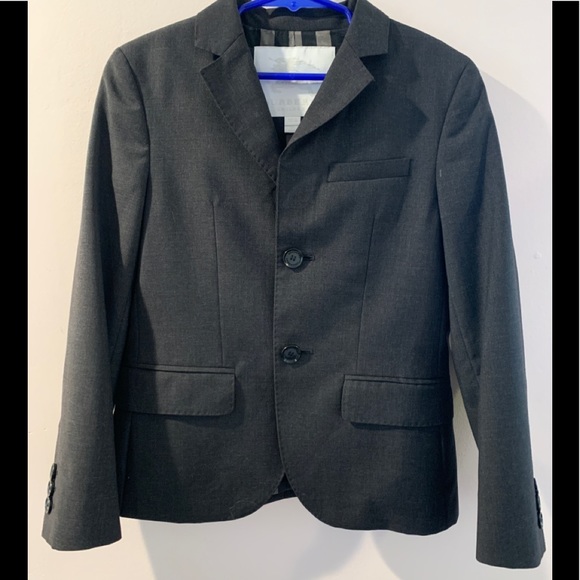 Burberry Children Boys Suit jacket Blazer dark grey - Picture 1 of 10